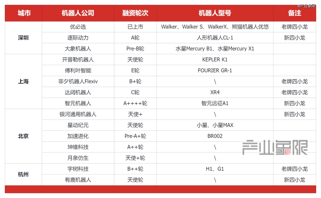 谁会成为人形机器人第一城？