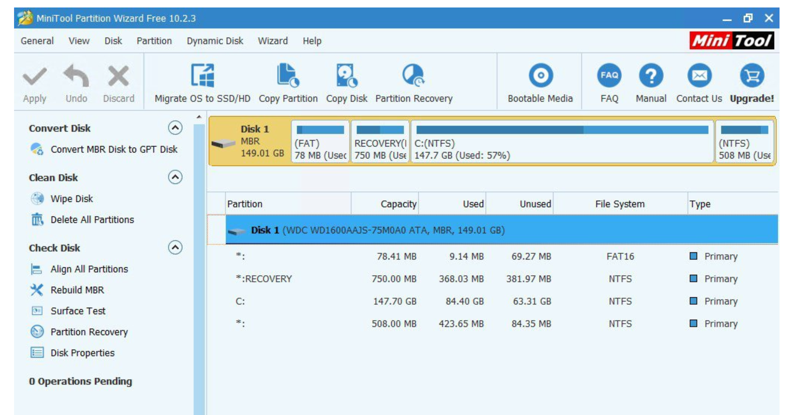 windows 10、8、7的7种最佳磁盘分区软件