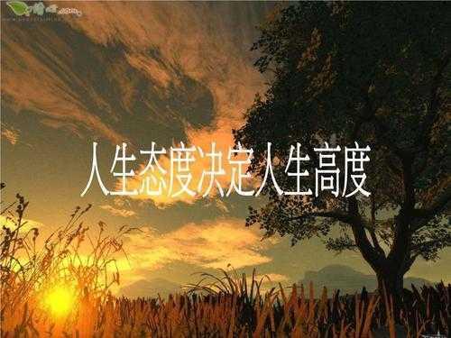 青未了/对待人生的思维方法